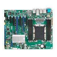 研華ASMB-815 單路LGA 3647-P0 Intel? Xeon? Scalable ATX 服務(wù)器主板，帶 6 個(gè)DDR4, 5 個(gè)PCIe x8 或者 2 個(gè)PCIe x16 和 1個(gè) PCIe x8, 8 個(gè)SATA3, 6 個(gè)USB3.0, Dual 10GbE, IPMI