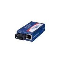研華IMC-370-SSR-B Miniature Media Converter, 1000TX, Single-Strand 1550xmt, LFPT, 15km, SC type, w/o AC adapter