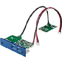 研華PCM-24U2U3 2端口USB 3.0，mPCIe，USB-A型