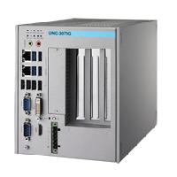 研華UNO-3073G Intel Celeron 847E嵌入式無(wú)風(fēng)扇工業(yè)電腦，帶3個(gè) PCI(e)擴(kuò)展槽，2個(gè)Mini PCIe插槽，2個(gè)CFast 插槽