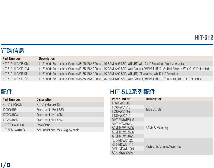 研華HIT-512 11.6" 一體式信息終端，專為醫(yī)療與智能零售而設計