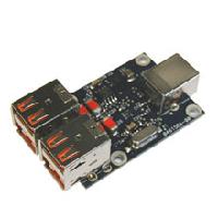 研華BB-USBHUB4OEM ULI-414LIB-工業(yè)USB 2.0集線器，4端口，高穩(wěn)固力連接器